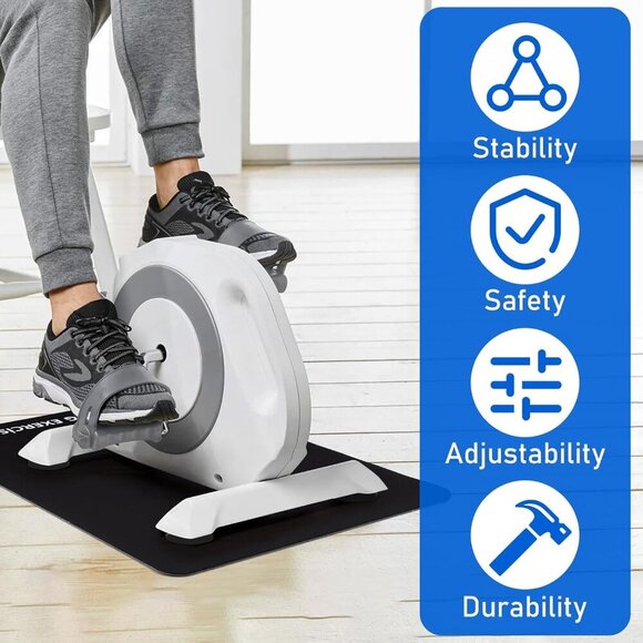 Non-Slip Workout Mat for Ellipse Leg Exerciser, Ellipse Machine Mat, Exercise Ma - Picture 7 of 7